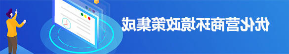 优化营商环境政策集成